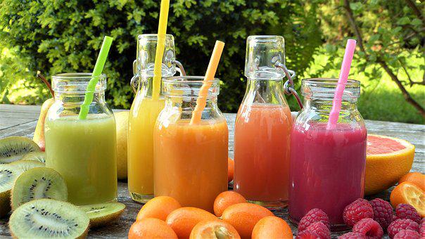 Smoothies, Juice, Fruit, Ripe, Bio