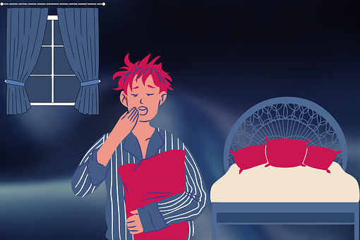 Insomnia, Sleep, Pillow, Read, Pajamas