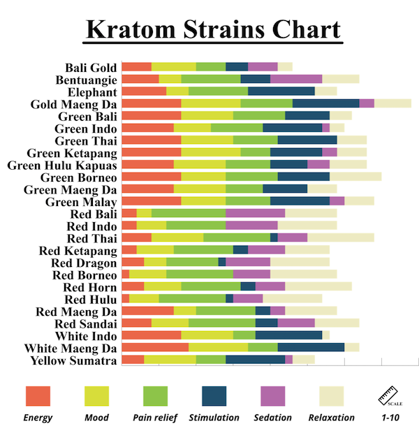 Kratom Strains Chart: A Guide to Kratom Strains and Their Effects - Cultural Daily